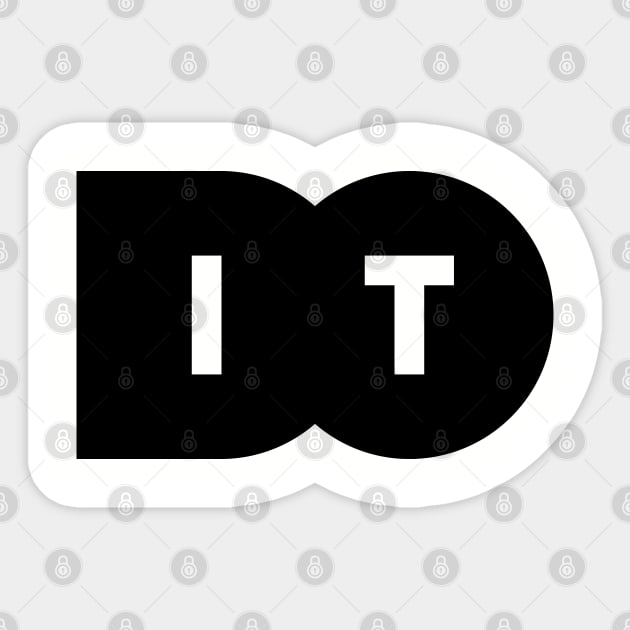 DO IT Sticker by drugsdesign